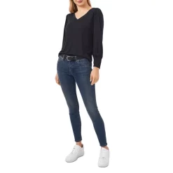Brand new 🤩 VINCE CAMUTO V Neck Top Deep Blue 💯 -VINCE CAMUTO Sales unnamed file 100