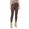 Cheapest 😀 VINCE CAMUTO Faux-Leather Leggings Deep Espresso 🎁
