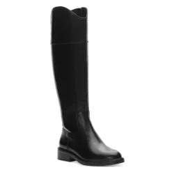 Top 10 🔔 VINCE CAMUTO 👩 Women's Alfella Knee High Riding 🥾 Boots Black 😉
