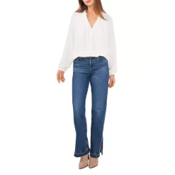 Flash Sale 🤩 VINCE CAMUTO Pleated Mock Neck Blouse New Ivory 🤩 -VINCE CAMUTO Sales unnamed file 157