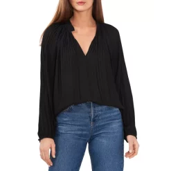 Flash Sale 🤩 VINCE CAMUTO Pleated Mock Neck Blouse New Ivory 🤩 -VINCE CAMUTO Sales unnamed file 158