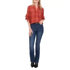 New ✨ VINCE CAMUTO Ruffled Sleeve Top Apple Red 🌟 -VINCE CAMUTO Sales unnamed file 166