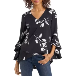 Discount β€οΈ VINCE CAMUTO Ruffle Top Radiant Orange βοΈ