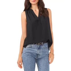 Discount 🔔 VINCE CAMUTO Sleeveless Top Blue Globe 🥰 -VINCE CAMUTO Sales unnamed file 200