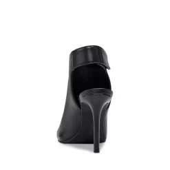 Budget 😍 VINCE CAMUTO 👩 Women's Anglessi Square Toe Covered Front High Heel 🩴 Sandals Black 🔥 -VINCE CAMUTO Sales unnamed file 233