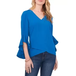 Wholesale 🔔 VINCE CAMUTO Flutter Sleeve Crossover Top Rich Black 🔥 -VINCE CAMUTO Sales unnamed file 3