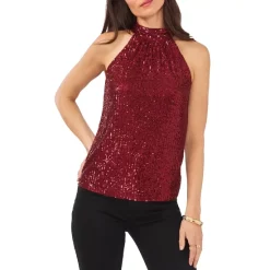Cheapest 🤩 VINCE CAMUTO Embellished Mock Neck Top Silver 🧨 -VINCE CAMUTO Sales unnamed file 30