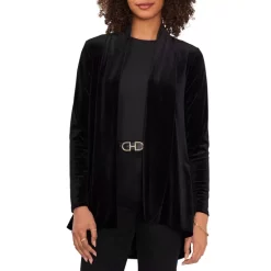 Cheap 👏 VINCE CAMUTO Open Front Cardigan Rich Black 🛒