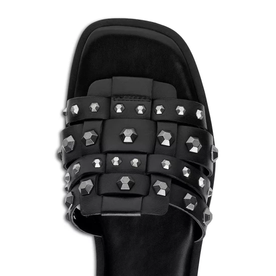 Cheap โจ VINCE CAMUTO ๐ฉ Women's Neverna Square Toe Studded Woven Slide ๐ฉด Sandals Canyon ๐ฅ 8 Cheap โจ VINCE CAMUTO ๐ฉ Women's Neverna Square Toe Studded Woven Slide ๐ฉด Sandals Canyon ๐ฅ - Image 8