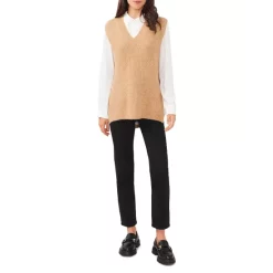 Best Sale 🥰 VINCE CAMUTO V Neck Sweater Vest Rich Black 🎉 -VINCE CAMUTO Sales unnamed file 41