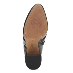 Coupon 👍 VINCE CAMUTO 👩 Women's Erillie Almond Toe Decorate Buckle High Heel Booties Black 👏 -VINCE CAMUTO Sales unnamed file 470