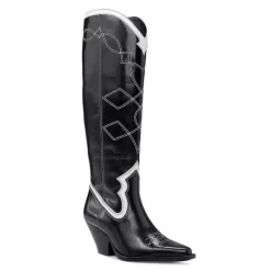Buy ⭐ VINCE CAMUTO 👩 Women's Nedema Pointed Toe Western Knee High 🥾 Boots Oxford ✨