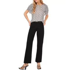 Top 10 🤩 VINCE CAMUTO Geometric Print Flutter Sleeve Top New Ivory 💯 -VINCE CAMUTO Sales unnamed file 535