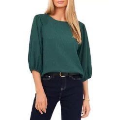 Best Sale ⌛ VINCE CAMUTO Puff Sleeve Top Rich Black ❤️ -VINCE CAMUTO Sales unnamed file 55