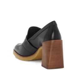 Cheapest ✔️ VINCE CAMUTO 👩 Women's Ezerna Block Heel Loafers Black 🔥 -VINCE CAMUTO Sales unnamed file 579