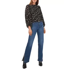 Wholesale 😉 VINCE CAMUTO Floral Print Blouson Top Rich Black 💯 -VINCE CAMUTO Sales unnamed file 589