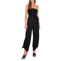 Hot Sale π VINCE CAMUTO Strapless Smocked Jumpsuit Rich Black β€οΈ
