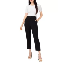 Cheap 👏 VINCE CAMUTO Paperbag Waist Pants Rich Black 🎁 -VINCE CAMUTO Sales unnamed file 678