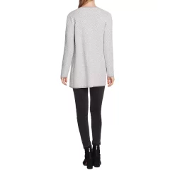 New 🛒 VINCE CAMUTO Herringbone Open Cardigan Silver Heather ⌛ -VINCE CAMUTO Sales unnamed file 72