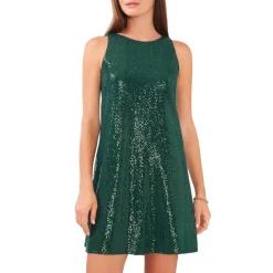 Flash Sale π VINCE CAMUTO Sleeveless Sequin Shift π Dress Arresting Emerald π€©