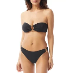 Budget π€© VINCE CAMUTO Ring Bandeau π Bikini Top & Ring High Leg π Bikini Bottom π
