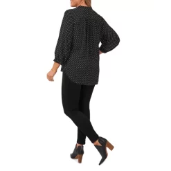 Budget 🎁 VINCE CAMUTO Plus Poetic Dots Blouse Rich Black 🎉 -VINCE CAMUTO Sales unnamed file 800