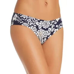 Promo π― VINCE CAMUTO Smooth Fit Shirred-Back π Bikini Bottom Deep Sea β
