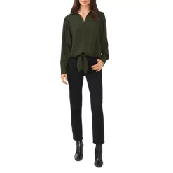 Top 10 😀 VINCE CAMUTO Tie Front Top Pine Forest 🥰 -VINCE CAMUTO Sales unnamed file 92