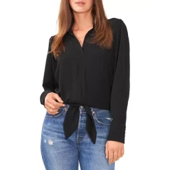 Top 10 😀 VINCE CAMUTO Tie Front Top Pine Forest 🥰 -VINCE CAMUTO Sales unnamed file 93