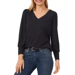 Brand new 🤩 VINCE CAMUTO V Neck Top Deep Blue 💯